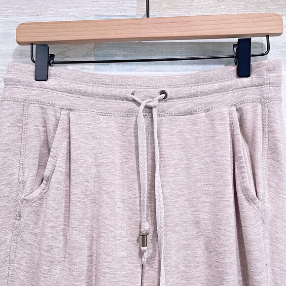 LOU & GREY Butter Soft Jogger Sweatpants Beige Casual Loungewear Womens Small - Picture 2 of 6